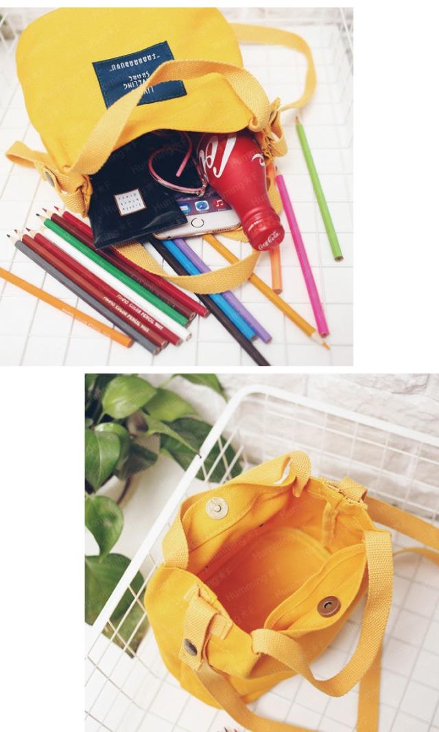 2way帆布ミニバッグ