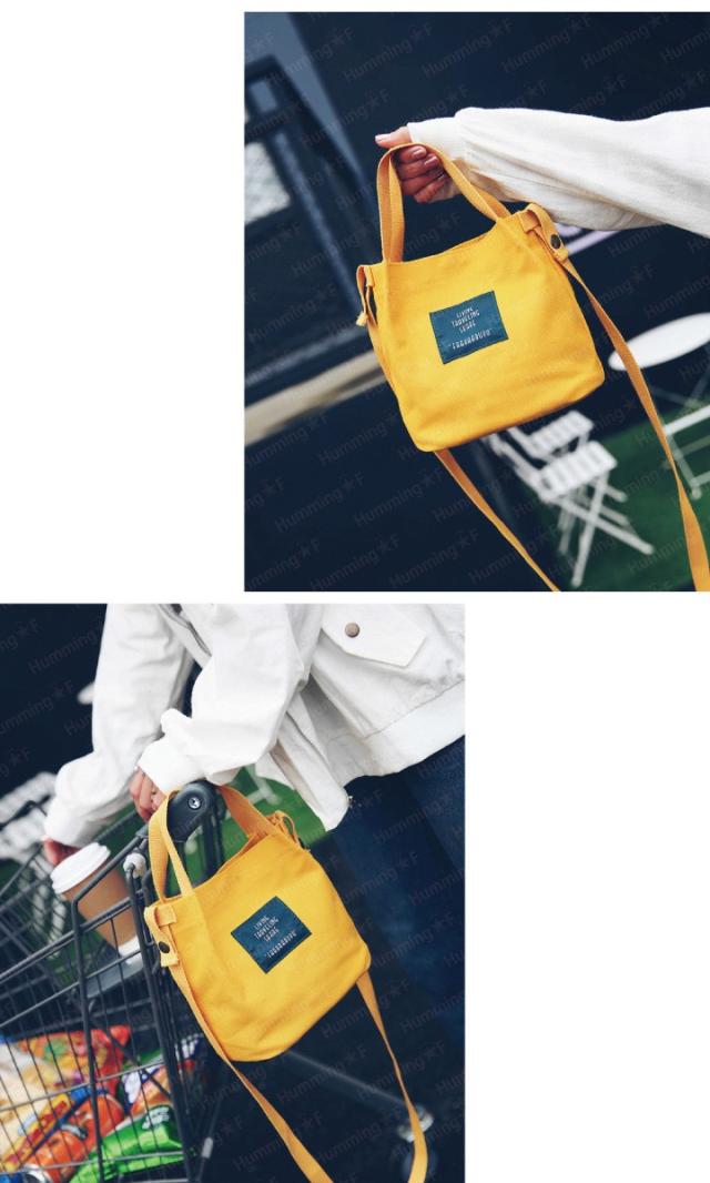 2way帆布ミニバッグ