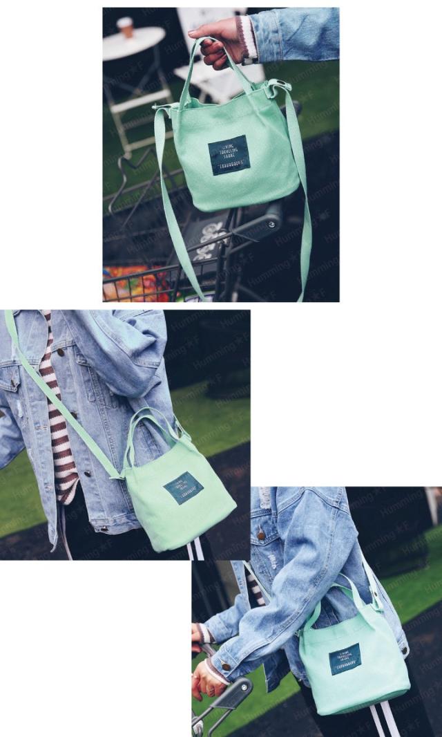 2way帆布ミニバッグ