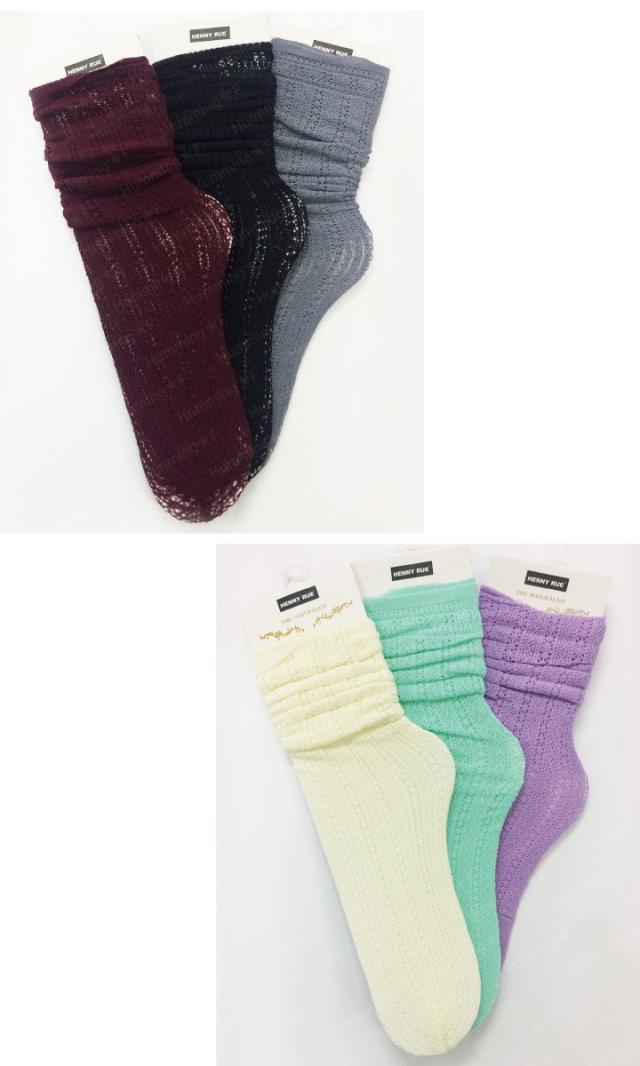 総レース風が大人お洒落なショートソックス