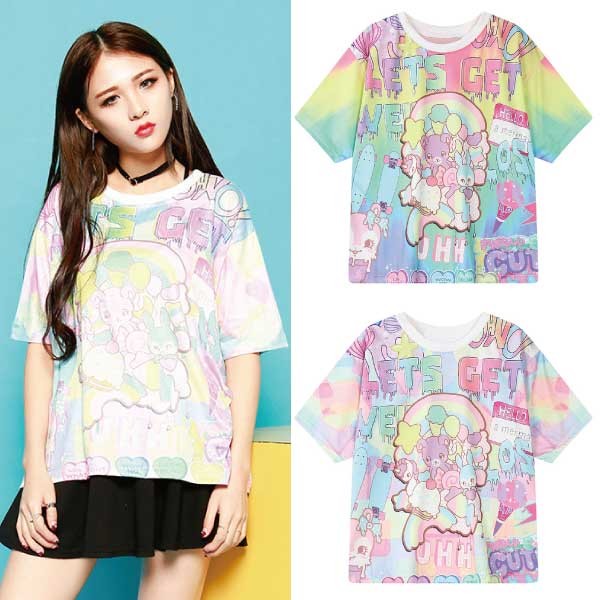 ゆめかわいい アニマル Tシャツ