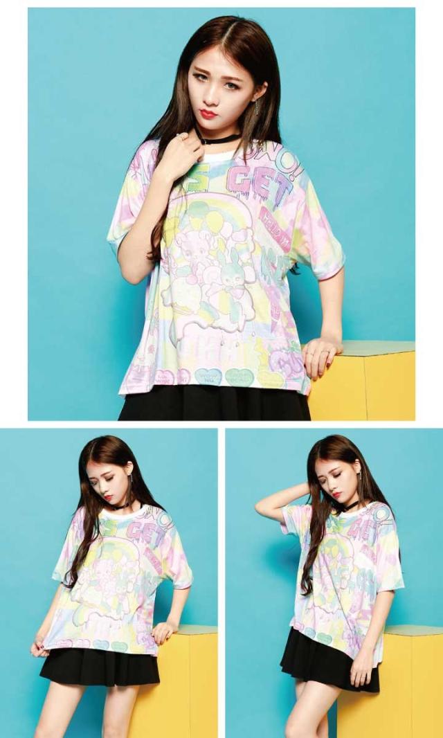 ゆめかわいい アニマル Tシャツ