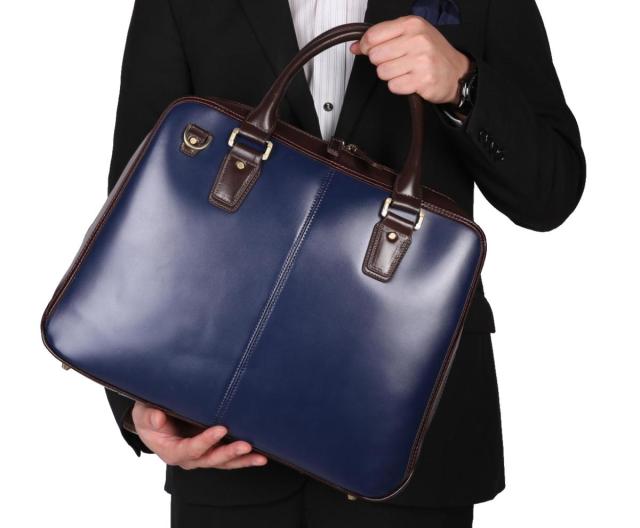 本革ビジネスバッグ