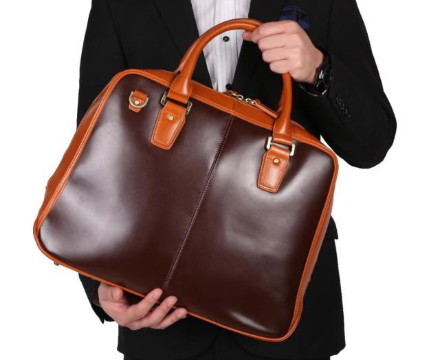 本革ビジネスバッグ
