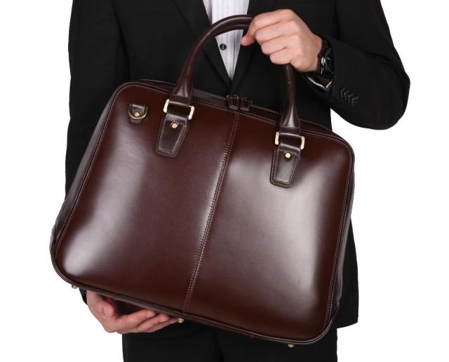 本革ビジネスバッグ