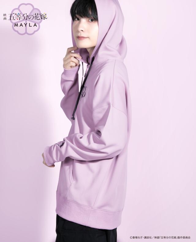 MAYLA マイラ 五等分の花嫁 アイコニック フーディ 中野二乃 ユニセックス 男女兼用 メンズ レディース 五等分の花嫁 グッズ 服 正規品 新品 公式