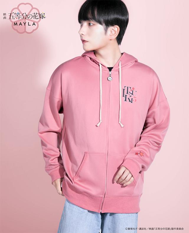 MAYLA マイラ 五等分の花嫁 アイコニック フーディ 中野二乃 ユニセックス 男女兼用 メンズ レディース 五等分の花嫁 グッズ 服 正規品 新品 公式