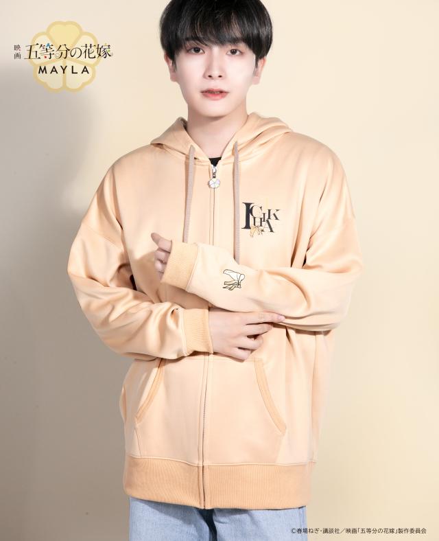 MAYLA マイラ 五等分の花嫁 アイコニック フーディ 中野二乃 ユニセックス 男女兼用 メンズ レディース 五等分の花嫁 グッズ 服 正規品 新品 公式
