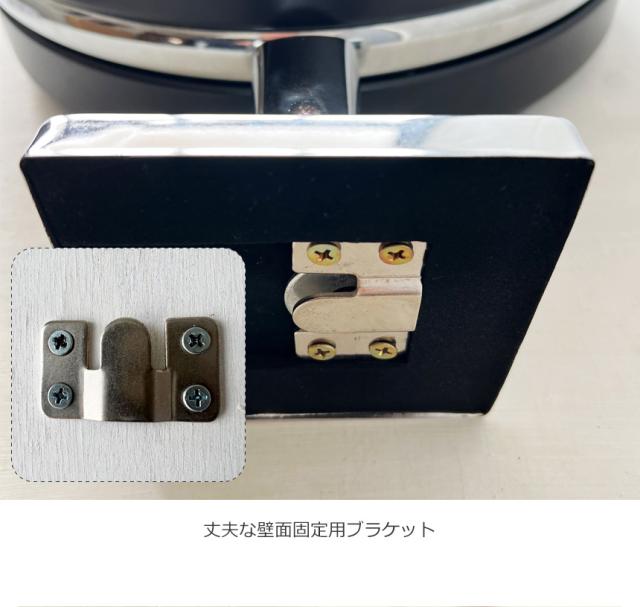 両面電波時計manbo-s 掛け時計 おしゃれ アンティーク 壁掛け