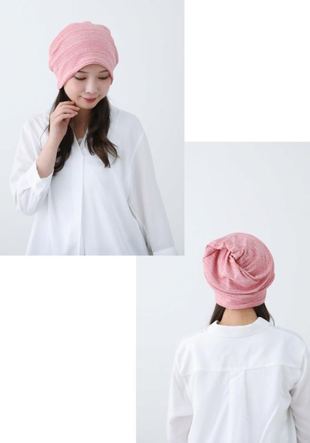 ネックウォーマー ヘアバンド ダブルガーゼ 3WAY