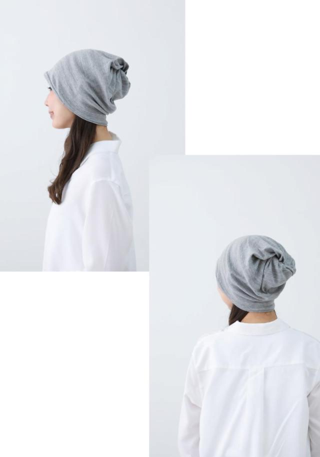 ネックウォーマー ヘアバンド ダブルガーゼ 3WAY