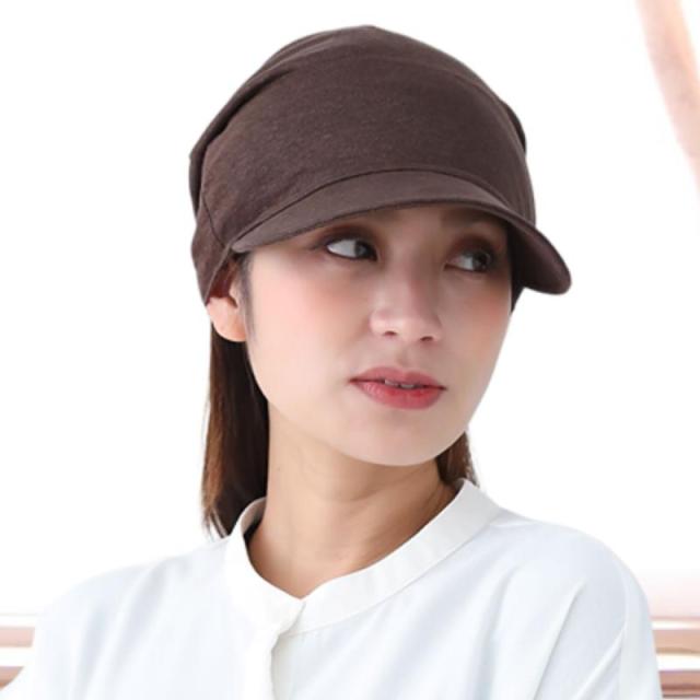 医療用帽子 ベルギーリネンキャスケット