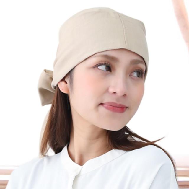 オーガニックコットン デニムバンダナゆったりフィット 帽子