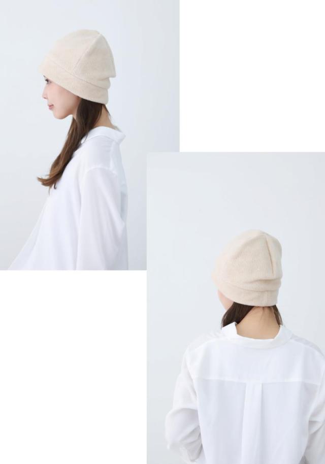 オーガニックコットン医療用帽子 ふんわりワッチ