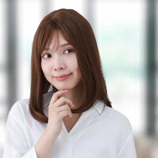 医療用ウィッグ 毛付き帽子