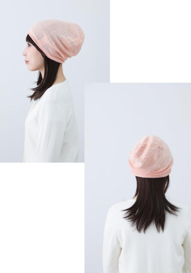 医療用ウィッグ 毛付き帽子