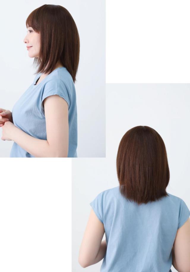 医療用ウィッグ 人毛100%