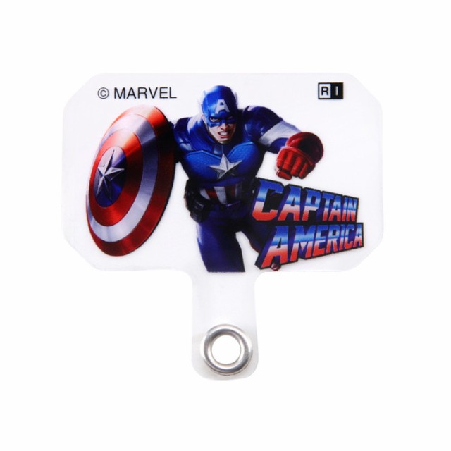 ストラップホルダー キャプテンアメリカ グッズ マーベル MARVEL