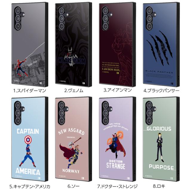 Galaxy A54 5G ケース スパイダーマン ヴェノム アイアンマン