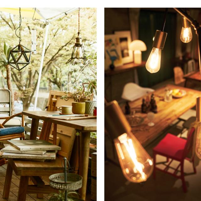 エジソン球S 60W 電球 6個セット E26 口金 電球 電球色