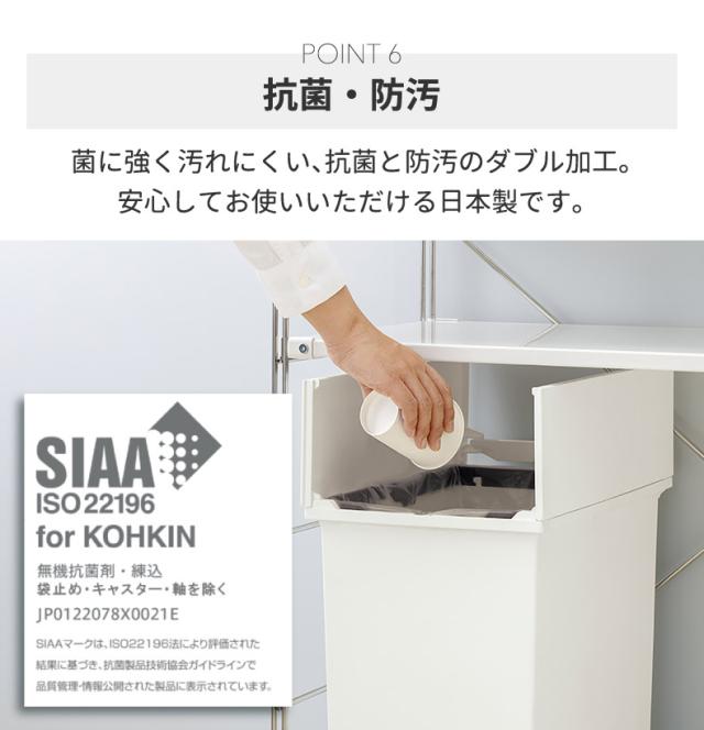 SOLOW ペダルオープンツイン 20L ゴミ箱 分別 ふた付き