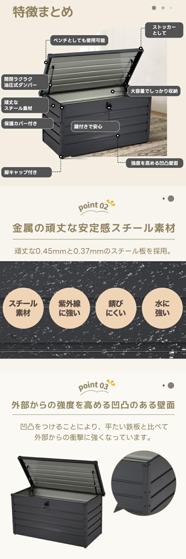 幅広い用途に使えるマルチストッカー