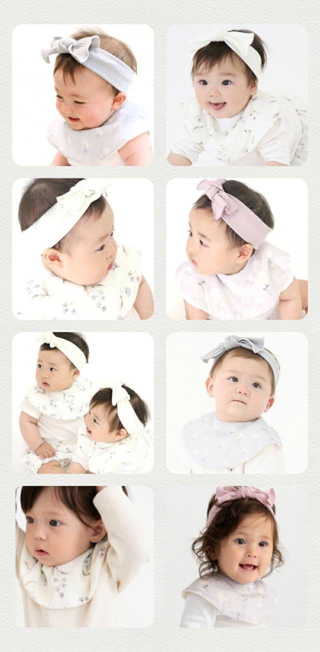 スタイ＆ヘアバンドセット 可愛い キュート 箱入り BOX