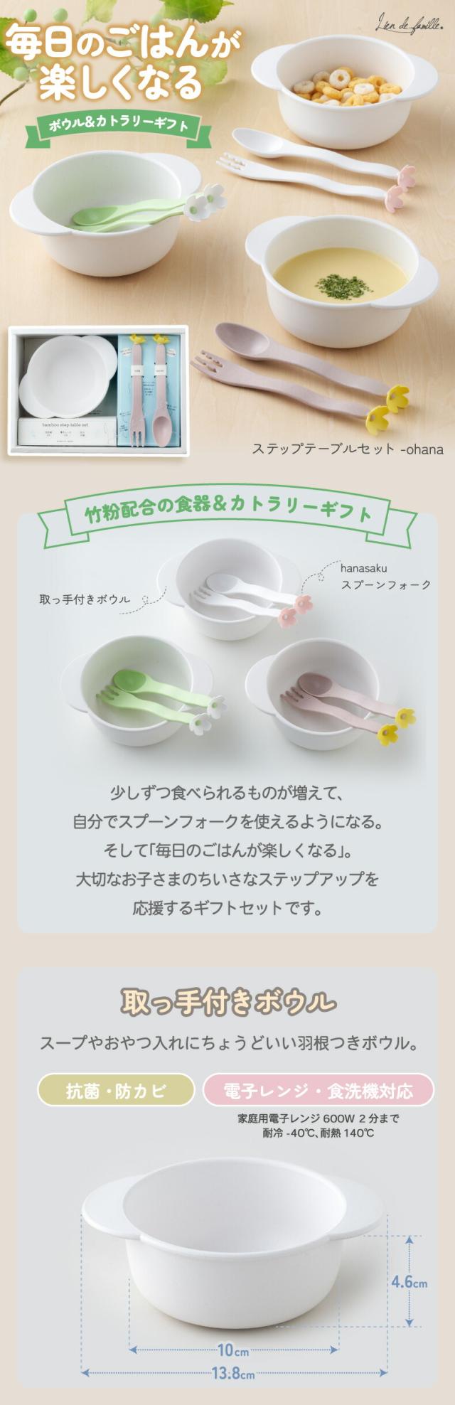 竹粉配合 ベビー食器 カトラリーギフトセット 出産祝い 離乳食 1歳 誕生日プレゼント