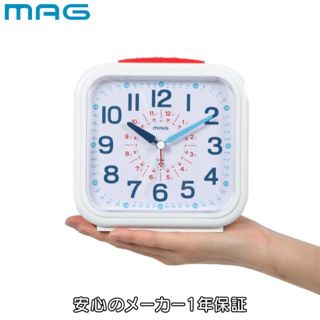 置き時計や目覚まし時計にも使える知育時計