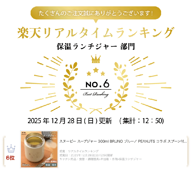 楽天ランキング受賞及び高評価レビュー
