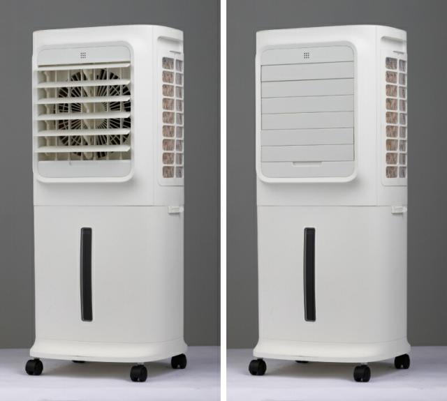 上部から簡単給水 大風量冷風扇