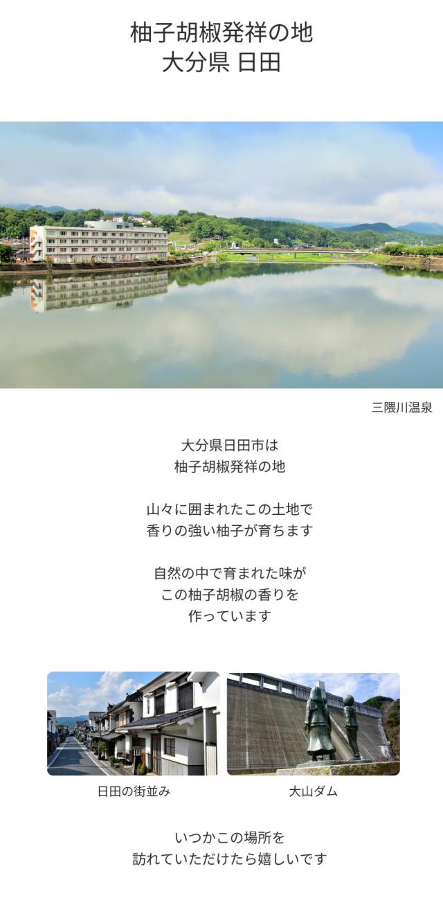 柚子胡椒 無添加 国産ゆず使用｜5日間限定収穫の柚子使用 粗刻み食感 本場大分日田のゆずこしょう HITAOYA