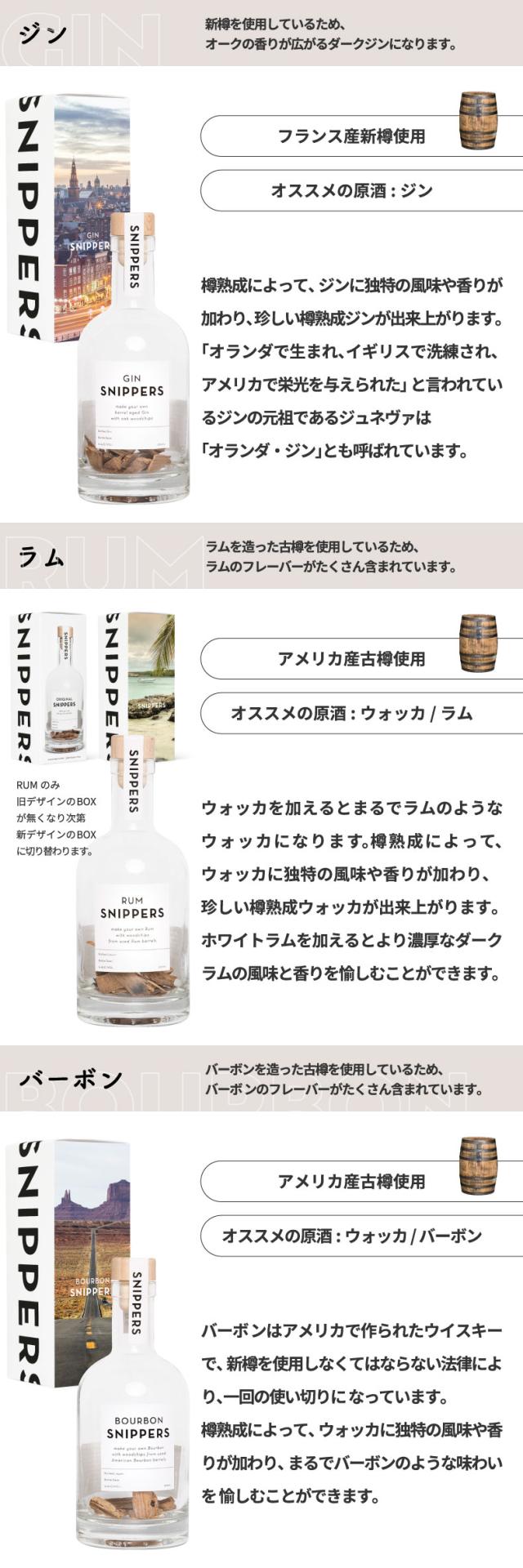 樽熟成キット スニッパーズ オリジナル350ml