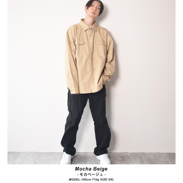 おしゃれなワークシャツ