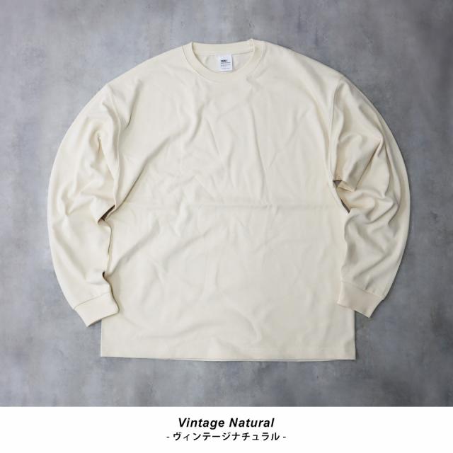 超厚手のビッグシルエットロンT