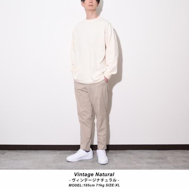 超厚手のビッグシルエットロンT