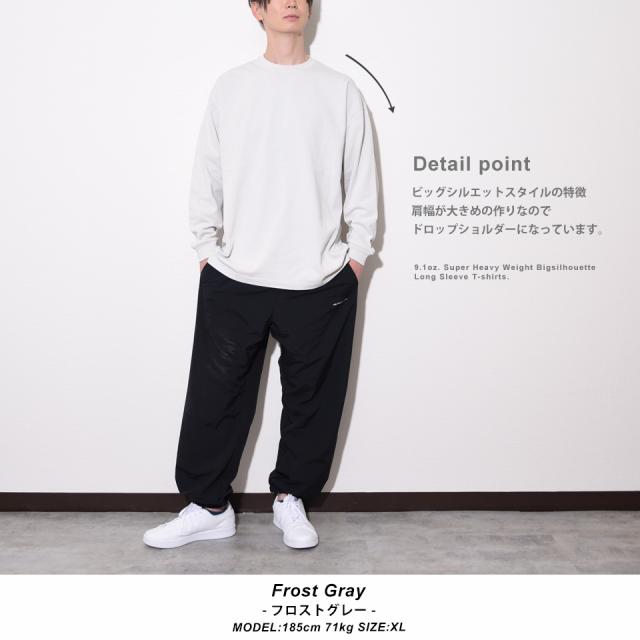 超厚手のビッグシルエットロンT