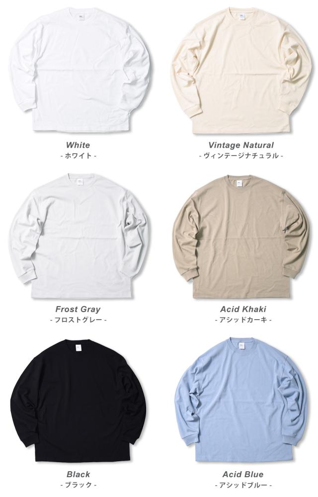 超厚手のビッグシルエットロンT