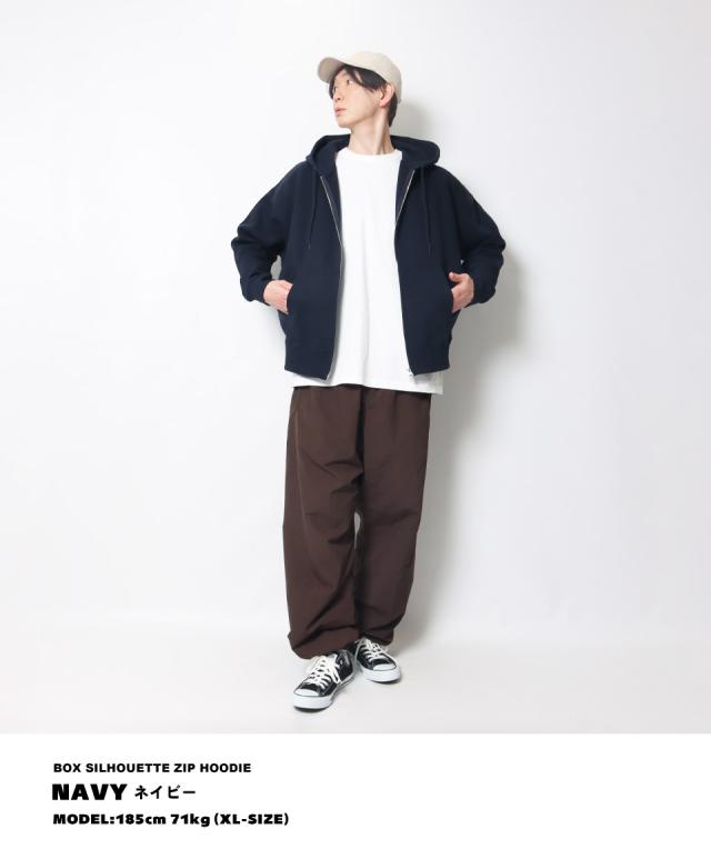 ジップパーカー