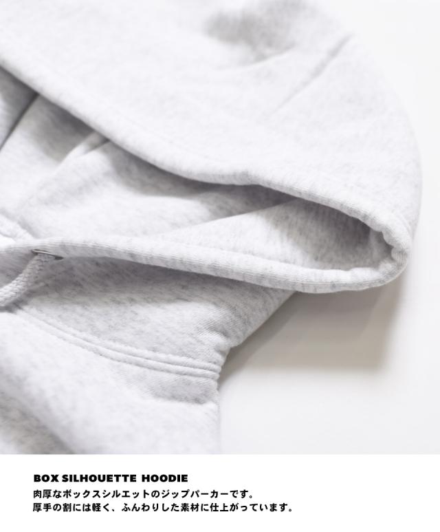 ジップパーカー