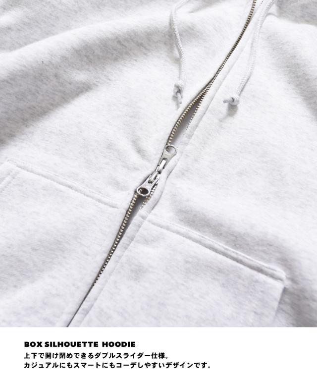 ジップパーカー