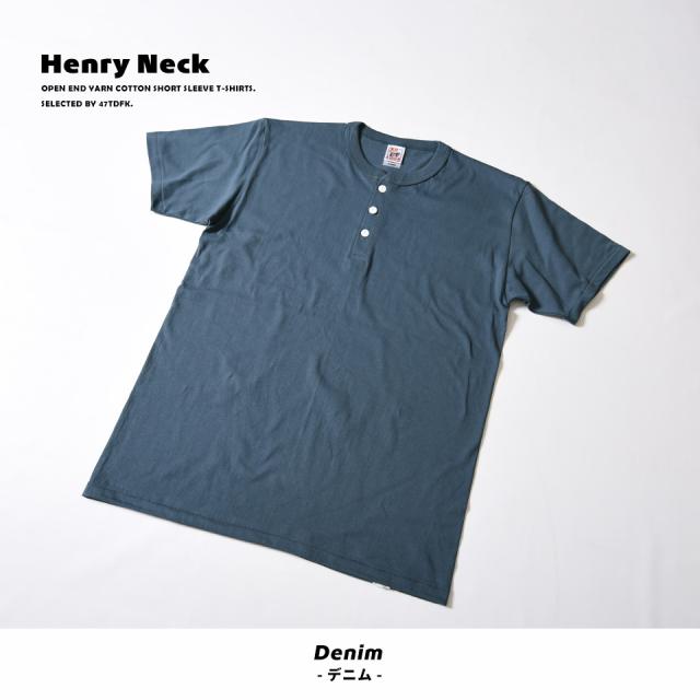 ヘンリーネックtシャツ