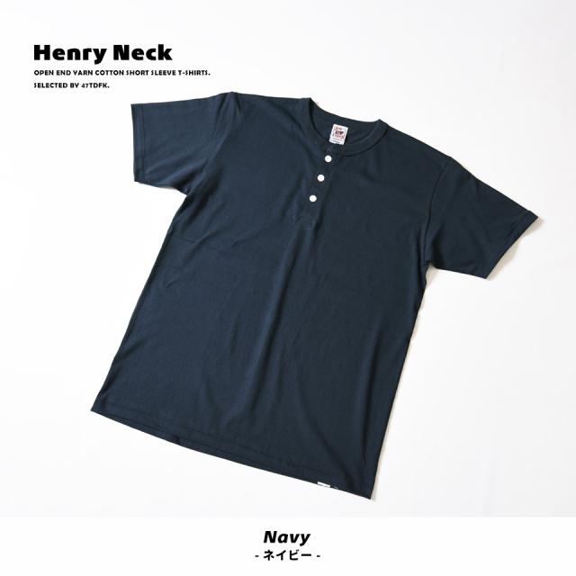 ヘンリーネックtシャツ