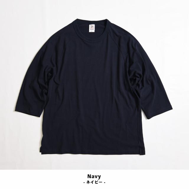 ラグラン7分袖スリットTシャツ