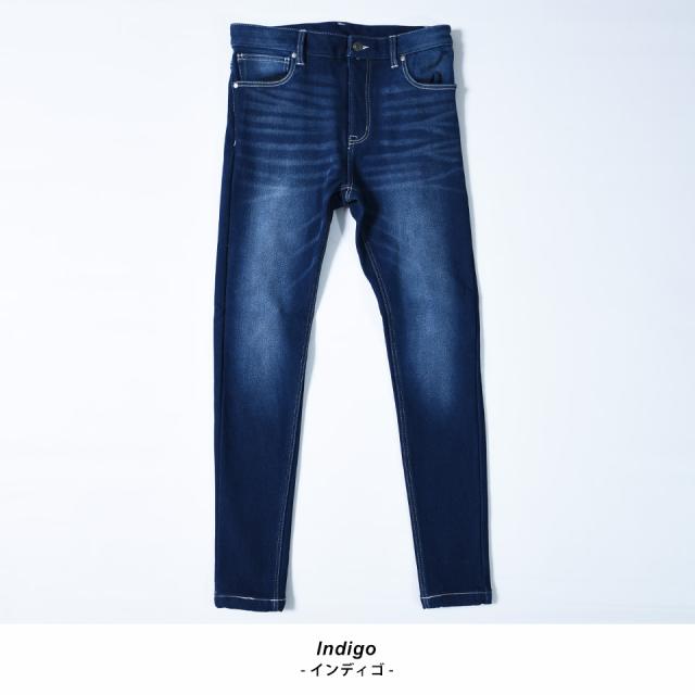 裏起毛スキニーパンツ