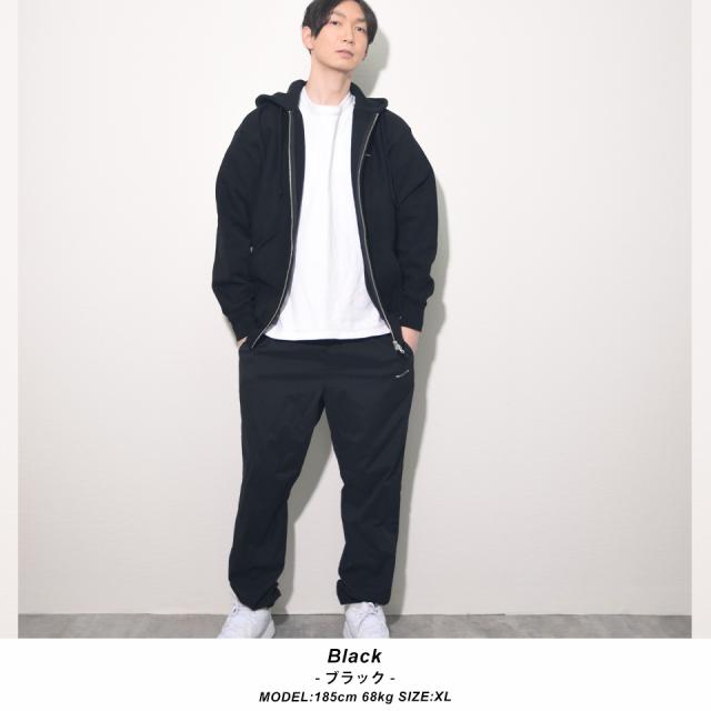 厚手ジップパーカー