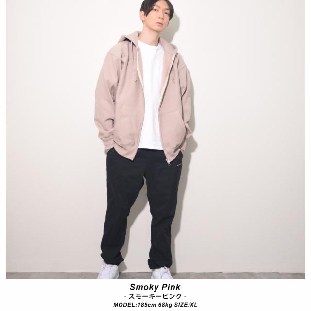 厚手ジップパーカー