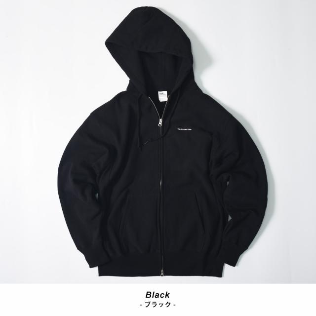 厚手ジップパーカー