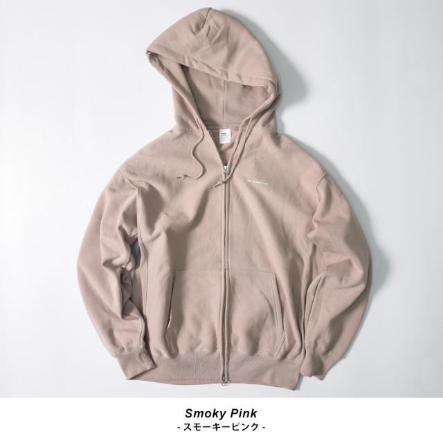 厚手ジップパーカー