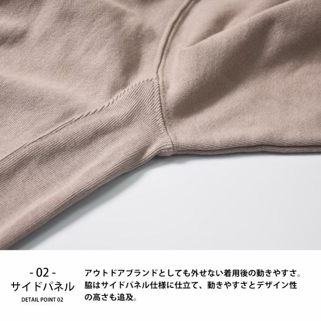 厚手ジップパーカー